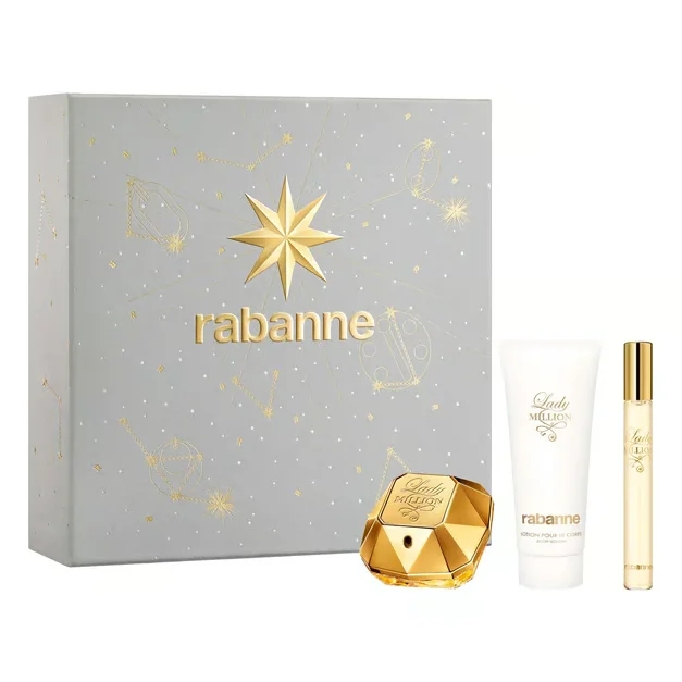 Rabanne Lady Million Eau de Parfum Gift Set - Elegant Fragrance for Women