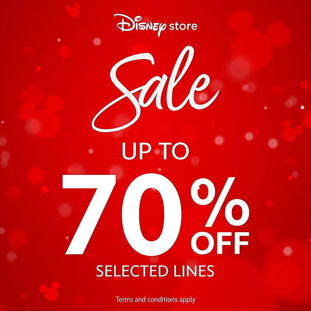 Up To 70% Off Disney Store
