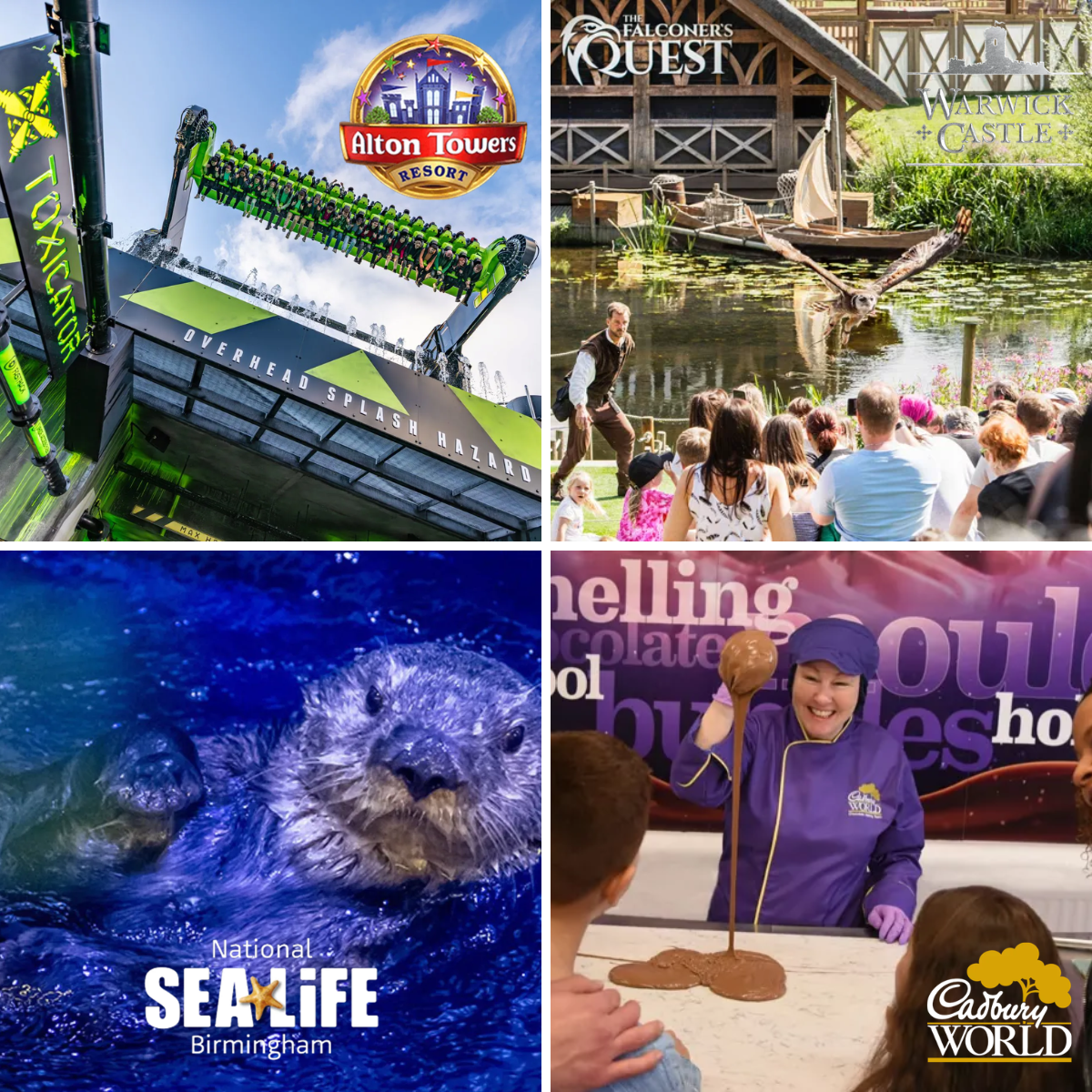 4 Merlin Attractions For £49