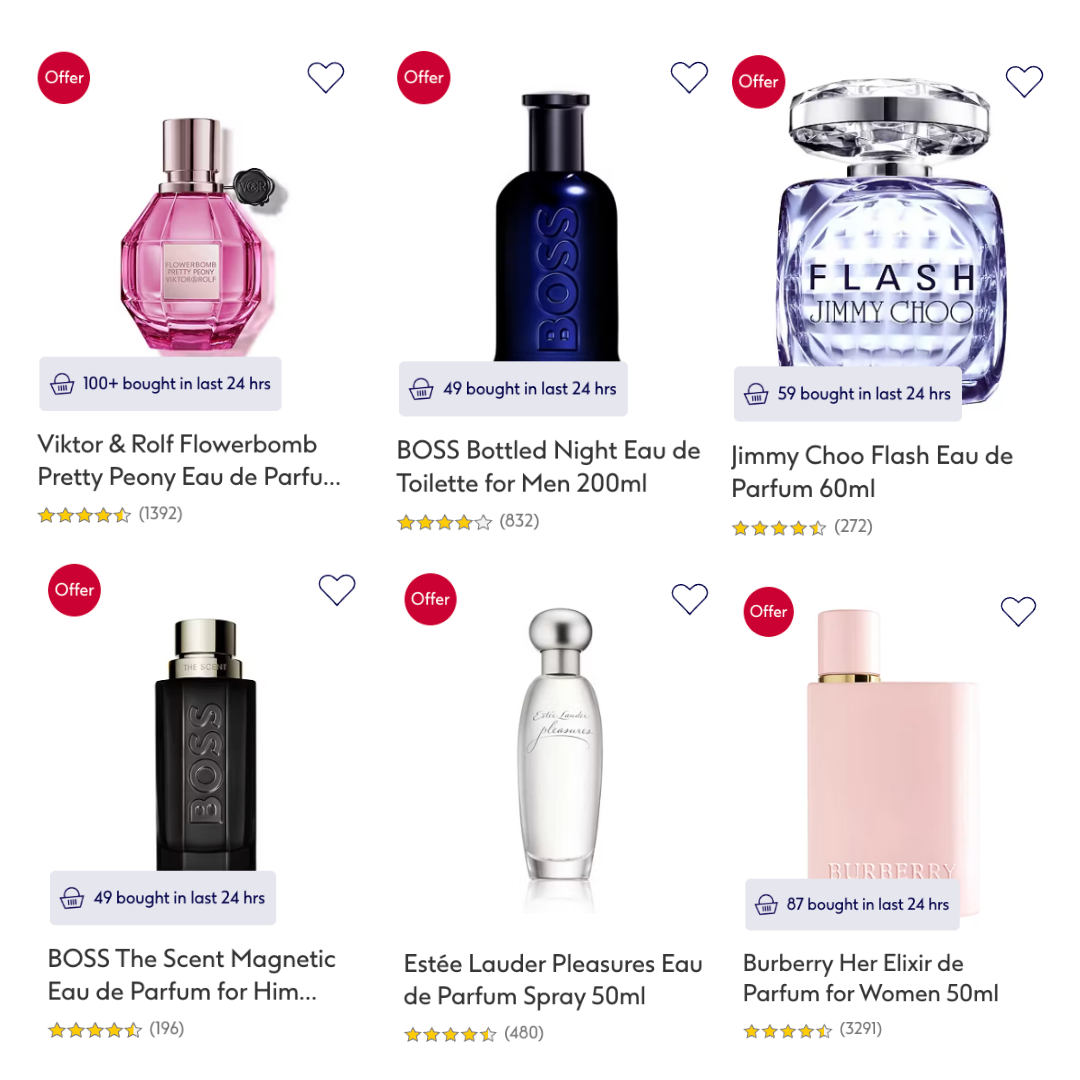 Up To 50% Off Fragrances At Boots Star Gifts
