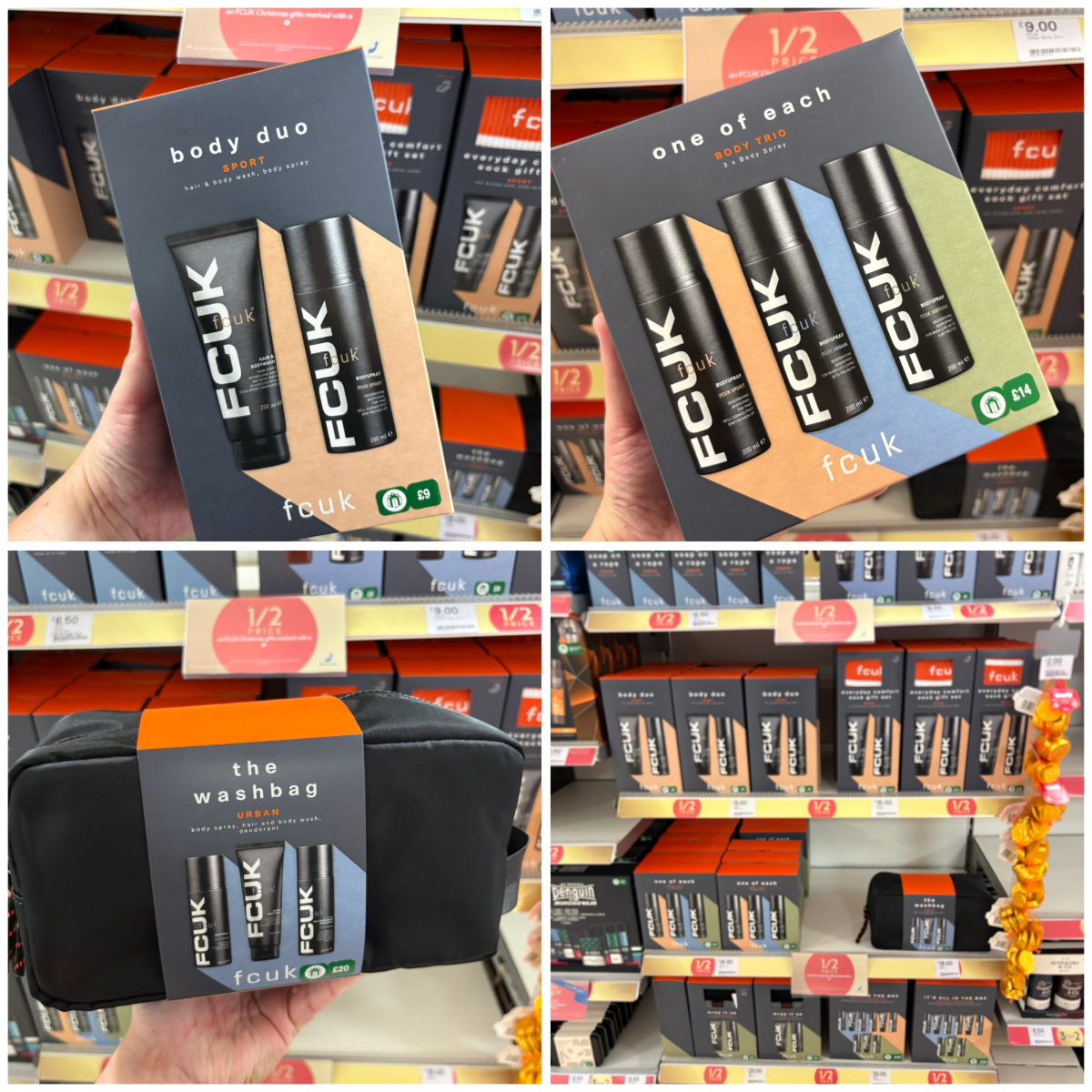 FCUK Gift Sets Half Price At Boots