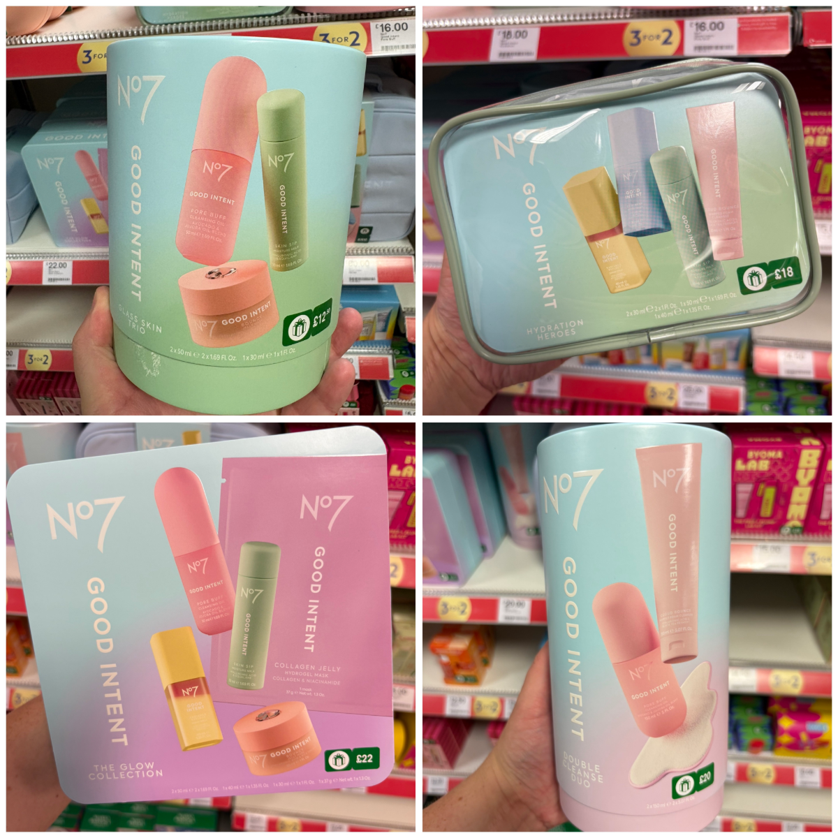 3 For 2 On No7 Skin Intent Gift Sets At Boots