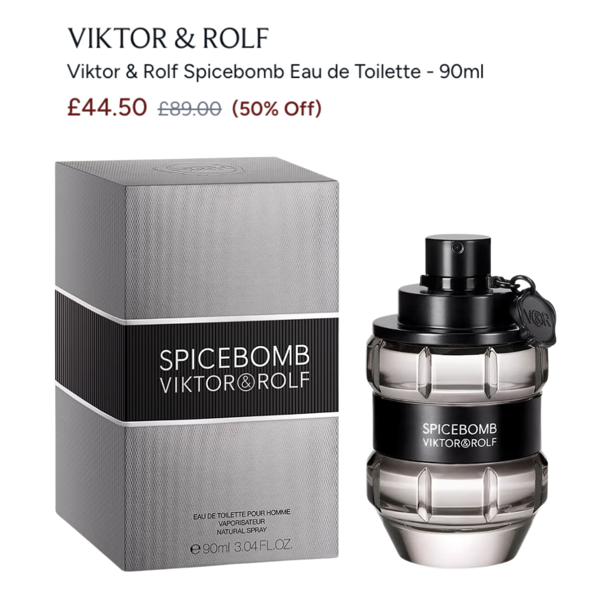 Viktor & Rolf Spicebomb Eau de Toilette - 90ml