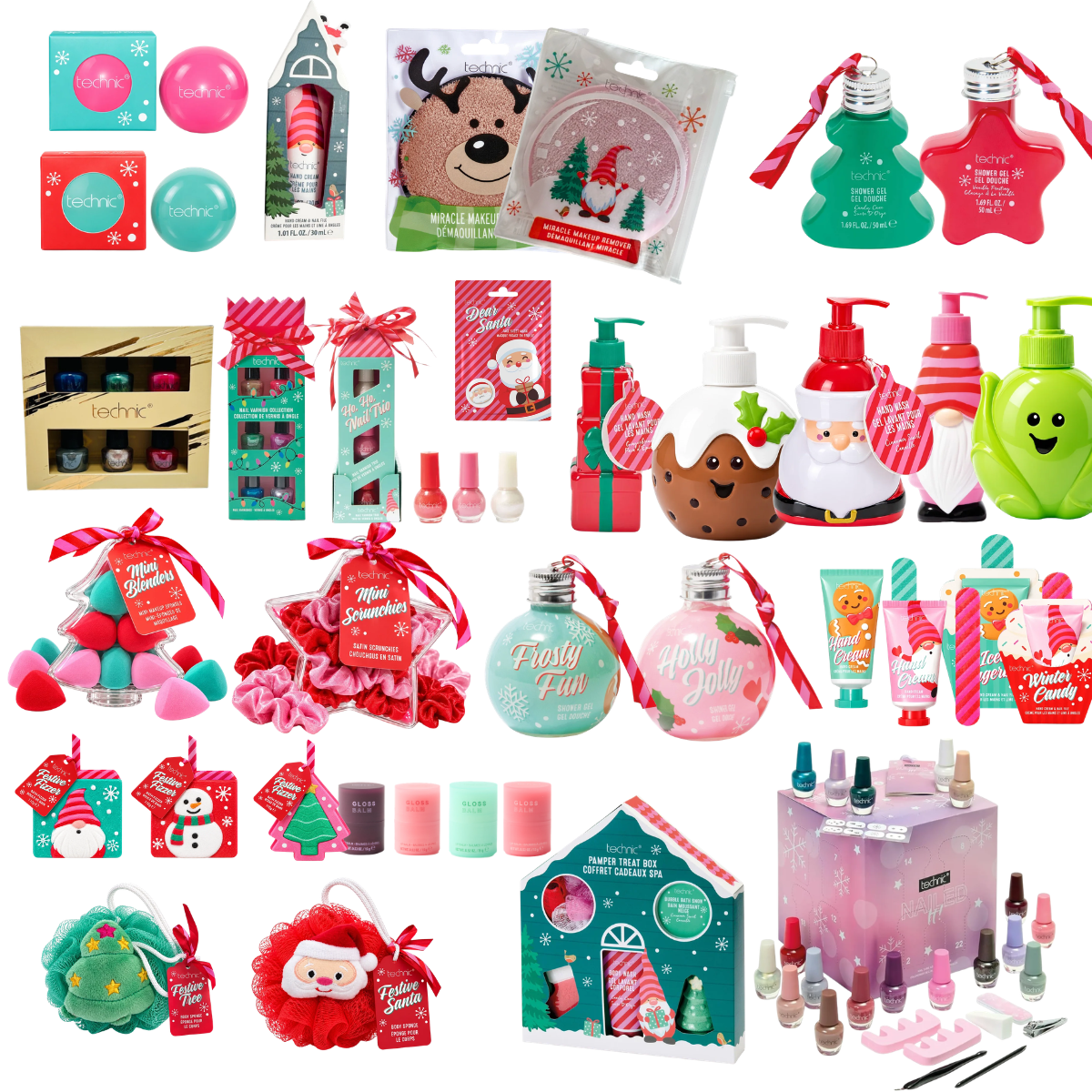 Technic Beauty Christmas Gifts From £1