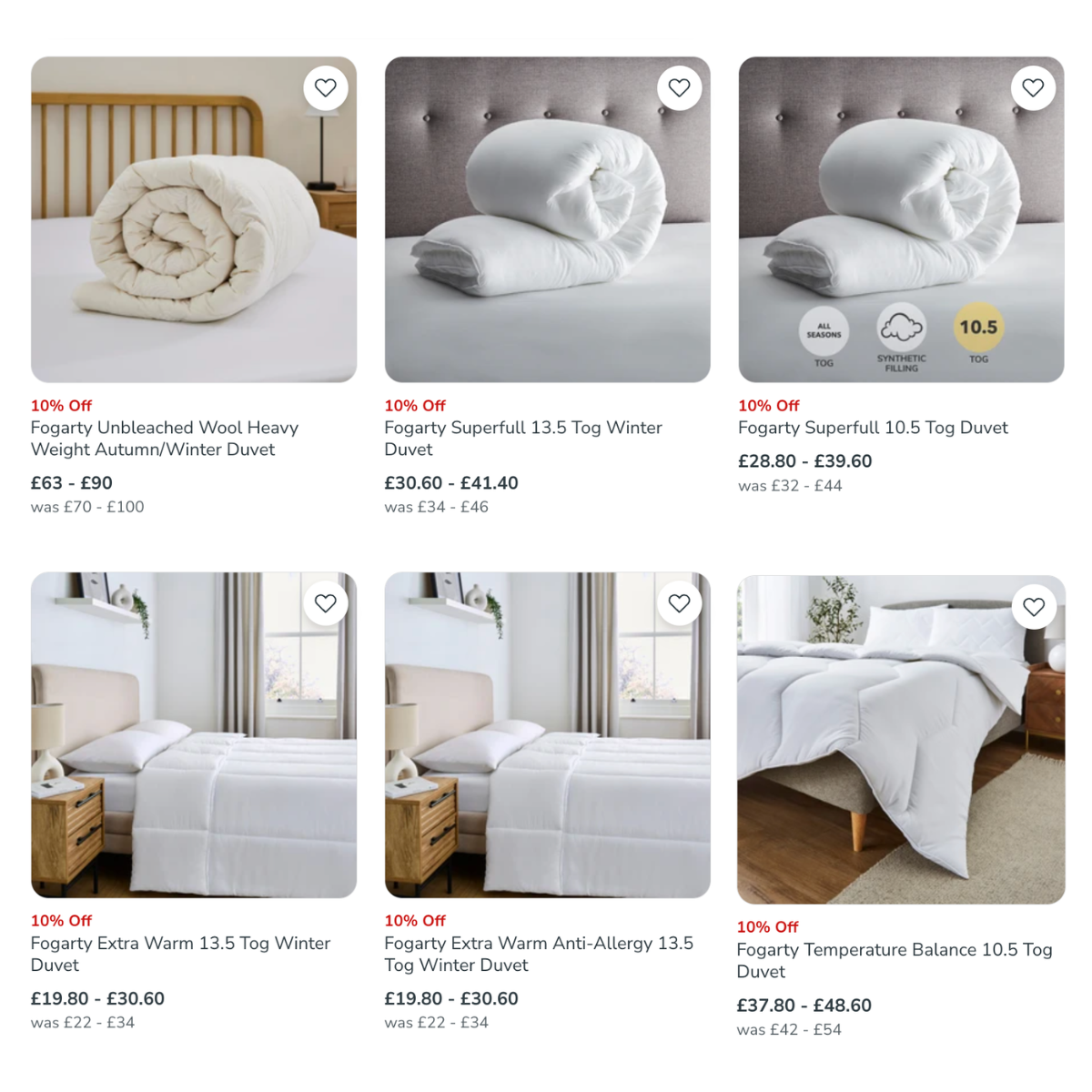 Save On Fogarty Duvet Covers At Dunelm