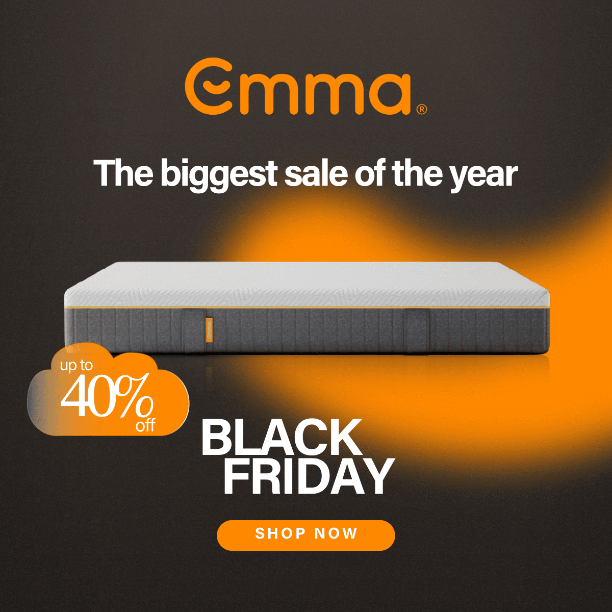 Up To 40% Off Emma Black Friday Sale