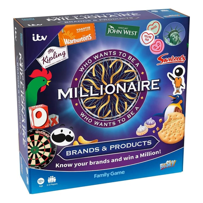 Who Wants to Be a Millionaire Brands & Products Family Game