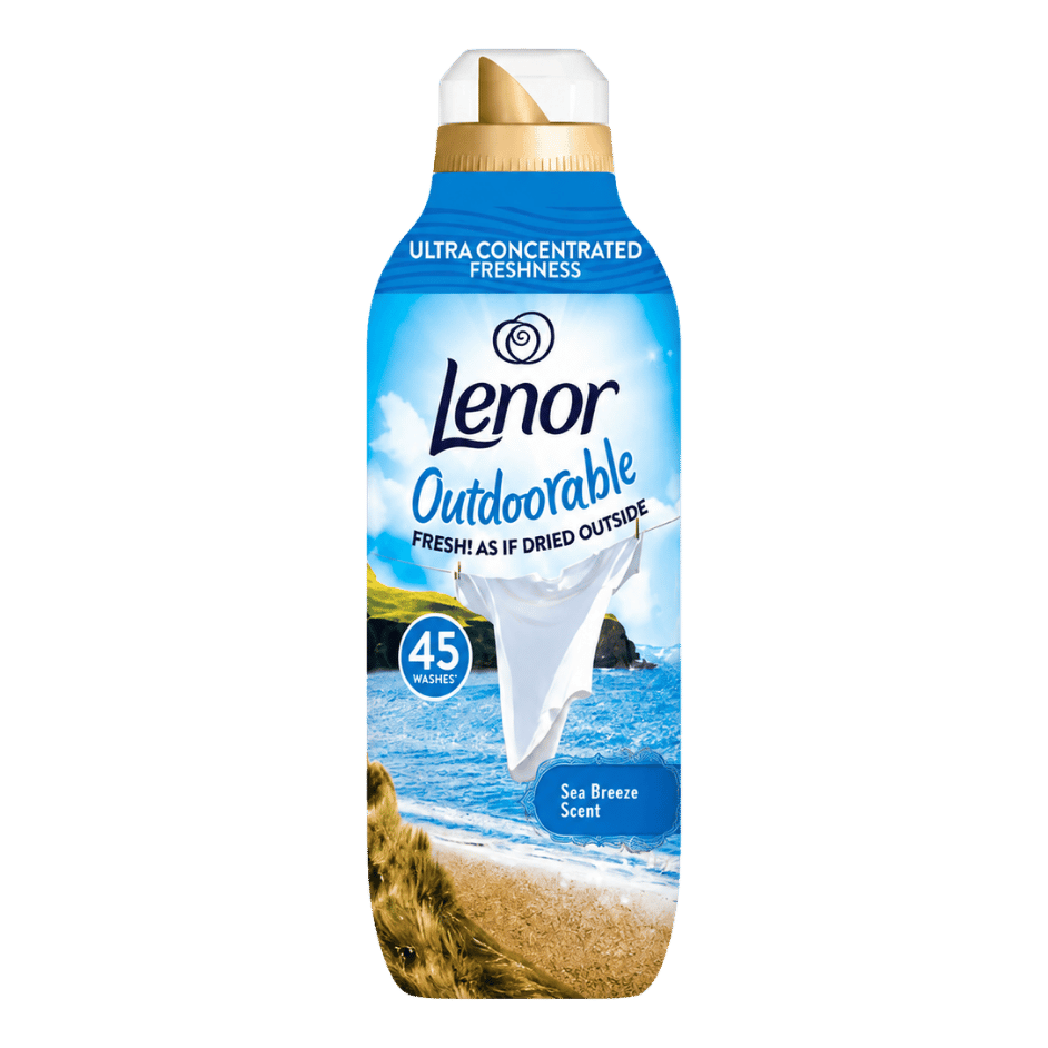 Lenor Outdoorable Liquid Fabric Conditioner Seabreeze Stroll Fresh 630ml