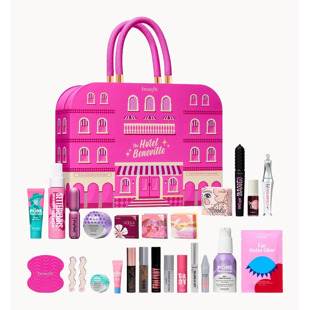 Benefit The Hotel Beneville, 24-piece Beauty Advent Calendar