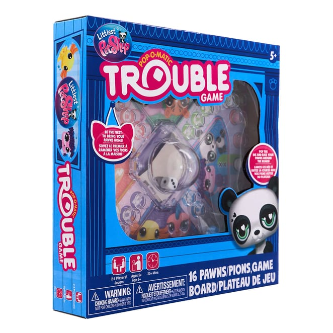 Littlest Pet Shop Trouble Board Game