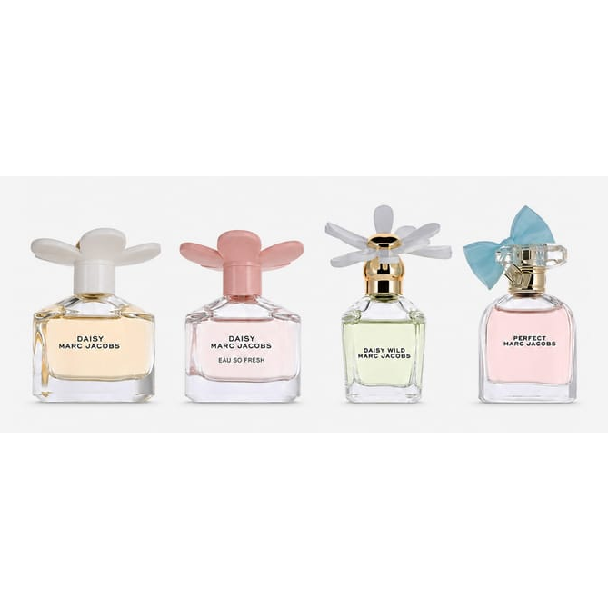 Marc Jacobs Miniatures Women's Perfume Gift Set 4ml x 4