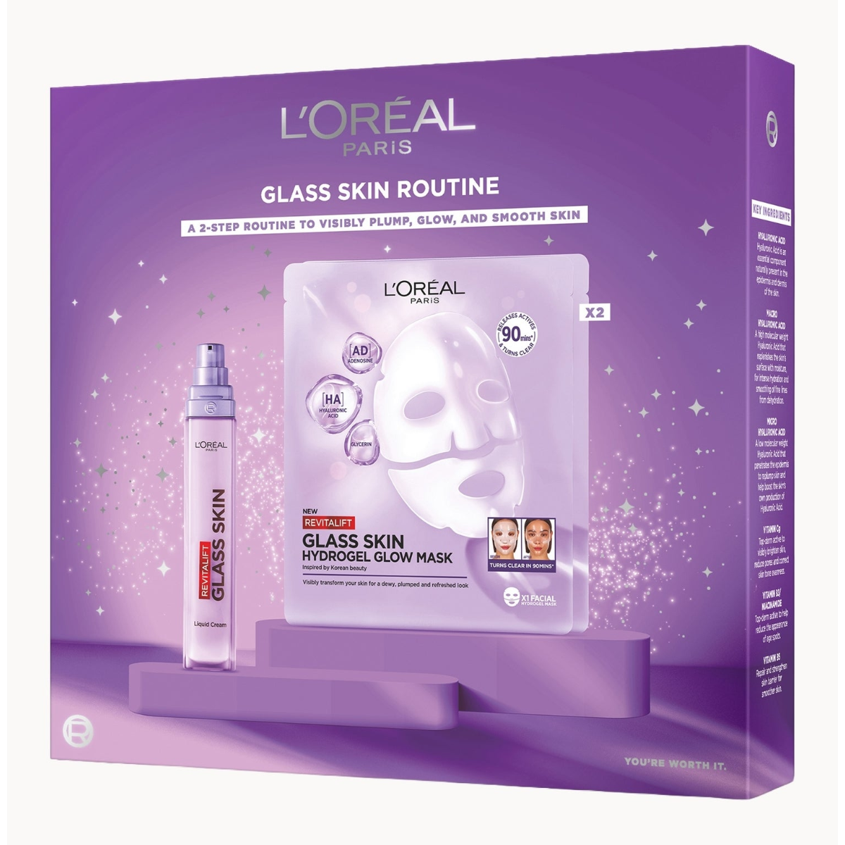 L'Oréal Paris Revitalift Filler Glass Skin Gift Set