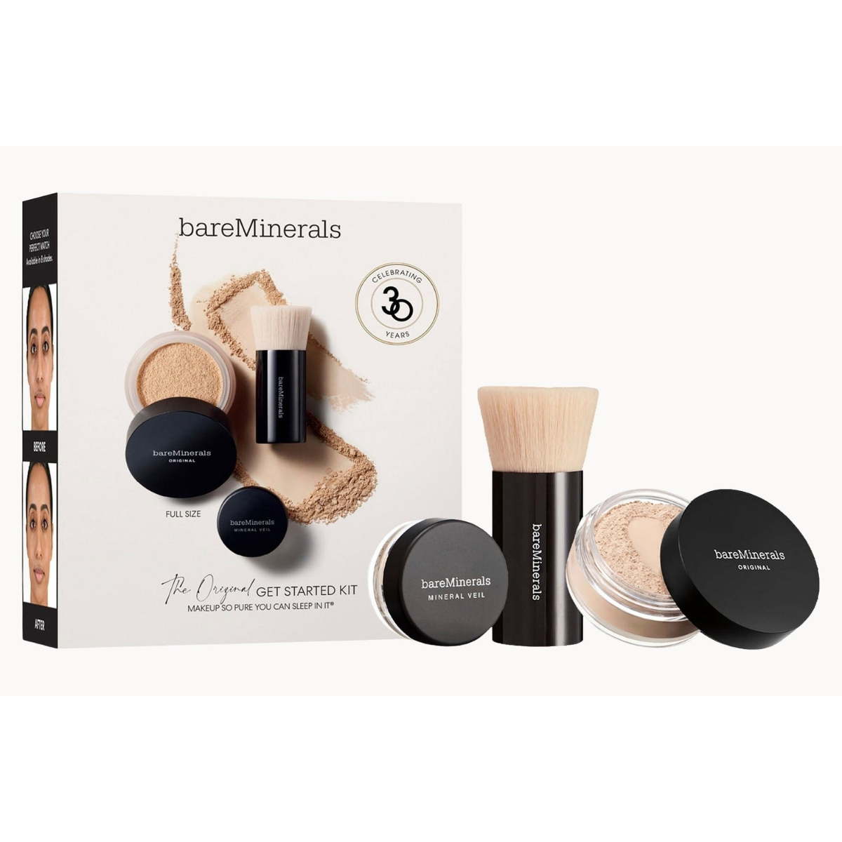 bareMinerals The ORIGINAL Get Started Kit 3-Piece Mineral Makeup Set - Fairly Medium 05
