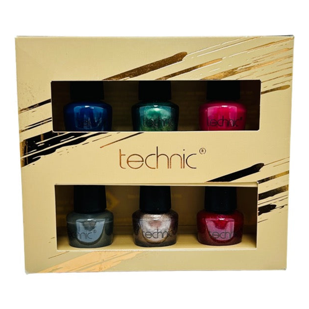 Technic Mini Nail Polish Set 6 Pack