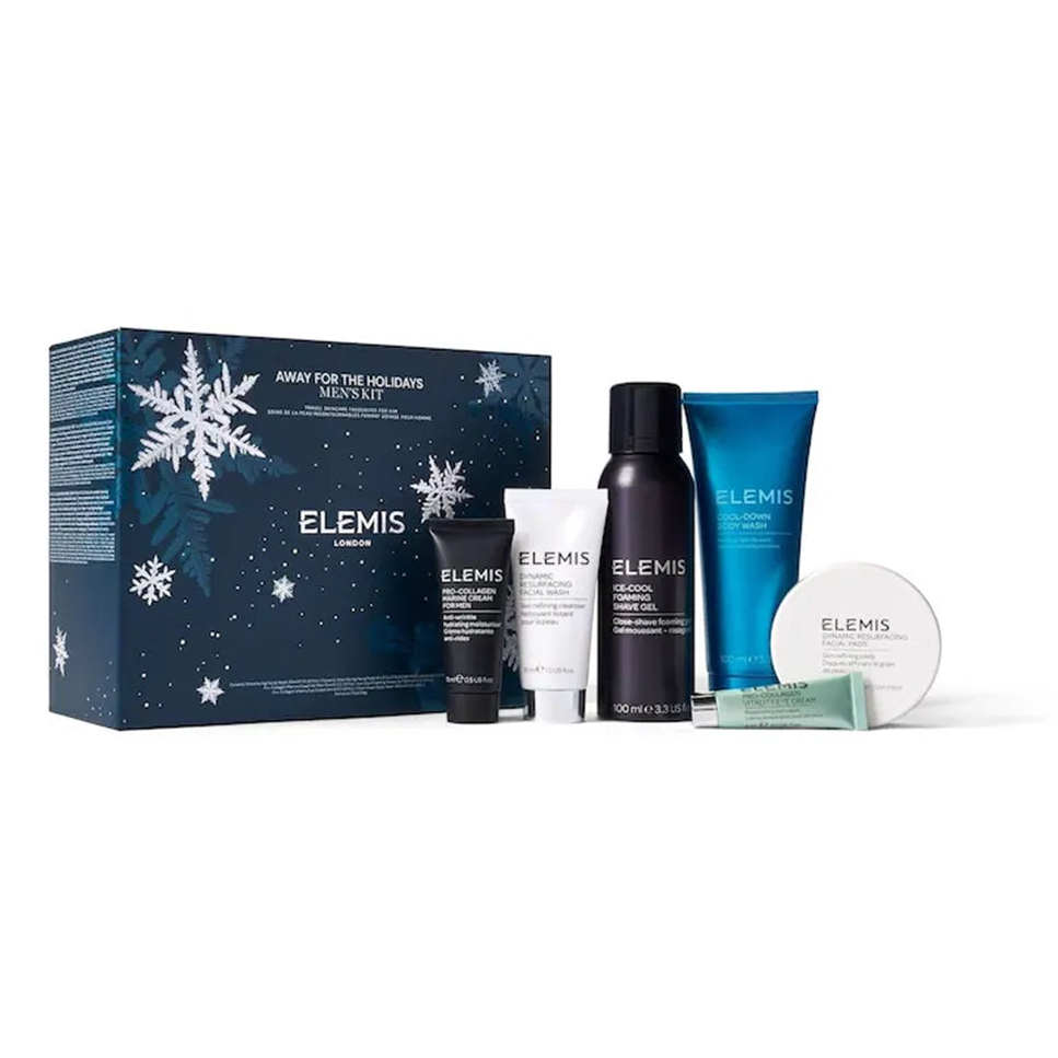 Elemis Away For The Holidays Mens Kit Travel Skincare Favourites For Him Set