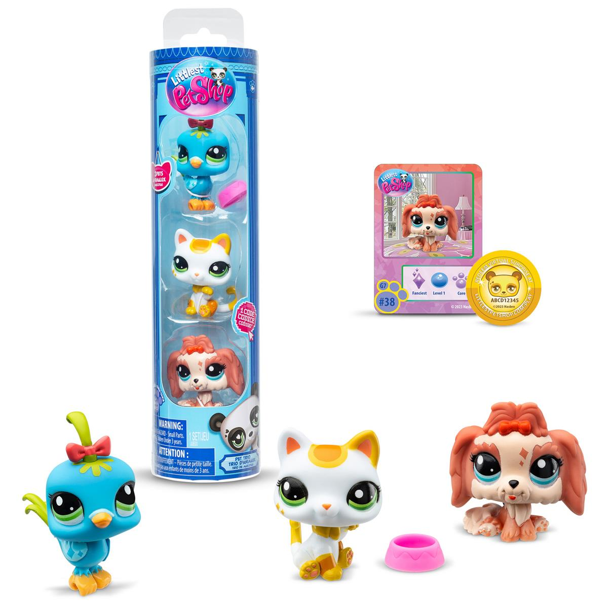Little Pet Shop 3 Piece Assortment Figures