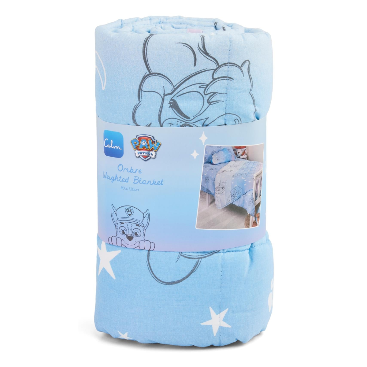 Paw Patrol x Calm Ombre Weighted Blanket